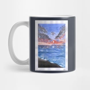 Pintura mar Mug
